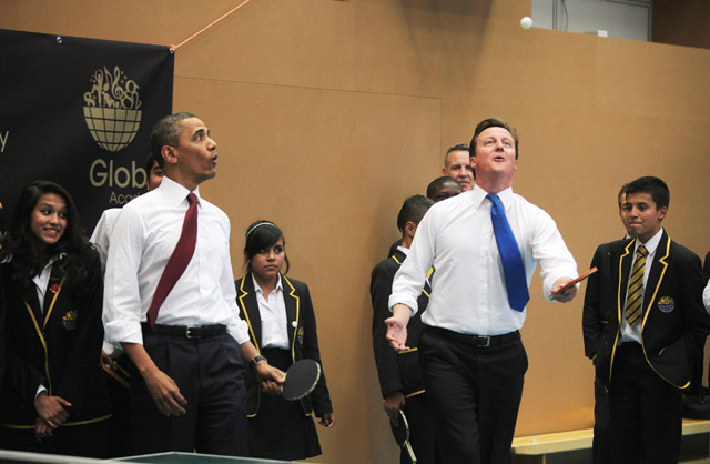 Obama & Cameron Duet Main Pingpong