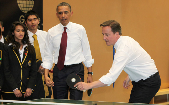 Obama & Cameron Duet Main Pingpong