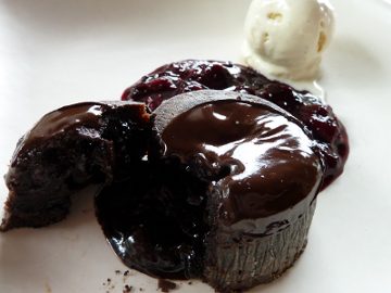 Resep Cake: Molten Chocolate Fondant