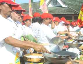 goreng ikan tuna terbanyak rekor muri