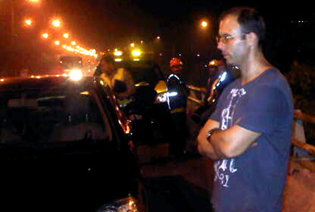 Mobil Diplomatik Rusia Tabrak Pekerja Jalan