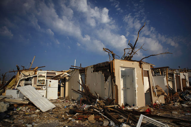 Sisa-sisa Tornado Joplin