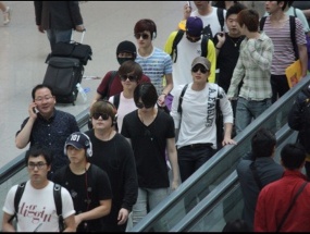 Foto SuJu di Incheon Airport Bikin Heboh Penggemar