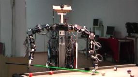Robot Compete Human Playing Biliard