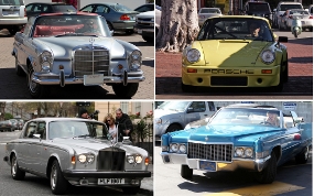 10 Selebriti Dunia yang Keranjingan Mobil Klasik (1)