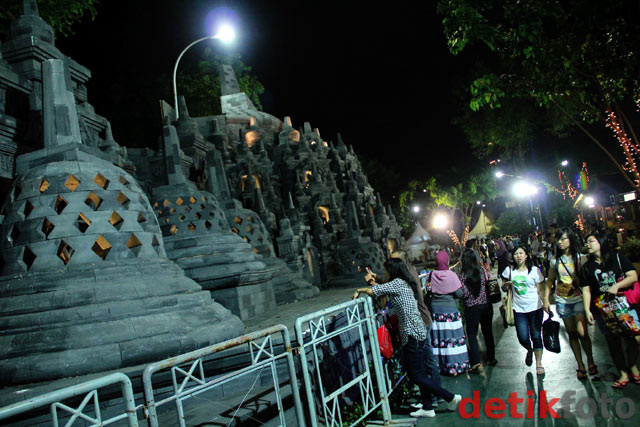 Wow! Ada 'Candi Borobudur' di PRJ