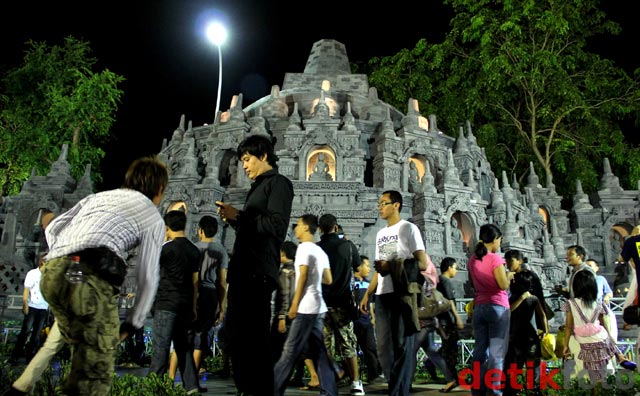 Wow! Ada 'Candi Borobudur' di PRJ