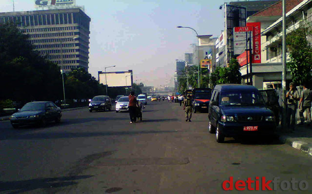 Sosialisasi Parkir off Street di Hayam Wuruk