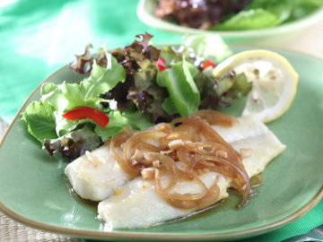 Resep Ikan: Ikan Dori Saus Bawang