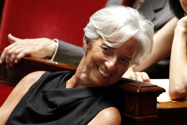 Christine Lagarde Bos Baru IMF