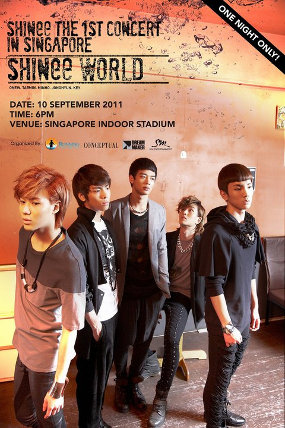 'SHINee World Concert' Kunjungi Singapura 10 September