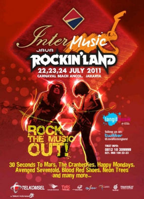 Pesta Musik Rock Indonesia di Java Rockin'Land 2011