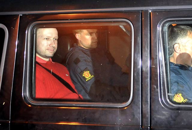 Hadiri Sidang, Breivik Dikawal Ketat Polisi