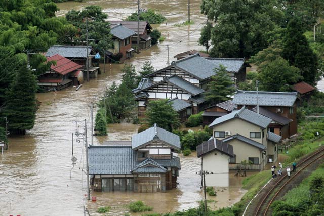 Banjir Rendam Niigata Prefecture