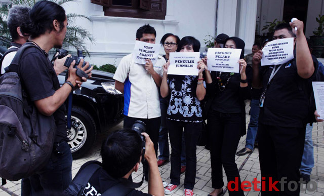 Aksi untuk Wartawan Korban Penculikan