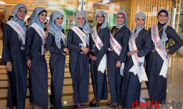 Para Finalis Muslimah Beauty 2011