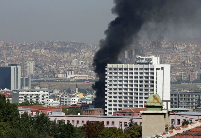 Bom Guncang Ibukota Turki