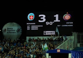 Novara 3 - 1 Inter