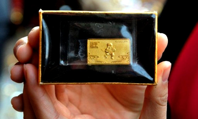 Inilah Atm Yang Terbuat Dari Emas Di China [ www.BlogApaAja.com ]