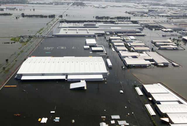Banjir Rendam Pabrik Honda Thailand