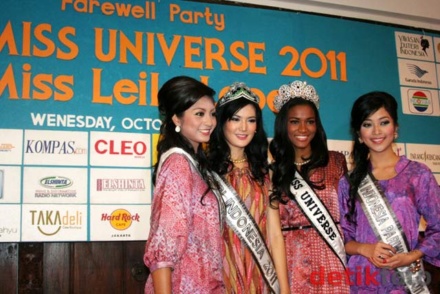 Yuk, Intip Pesta Perpisahan Miss Universe 2011