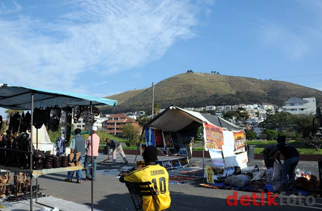 Pasar Kaget di Cape Town Afsel