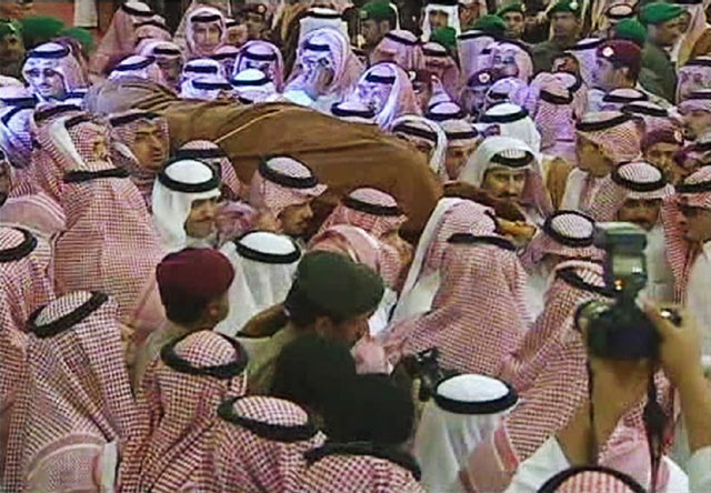 Pangeran Sultan Bin Abdul Aziz Dimakamkan