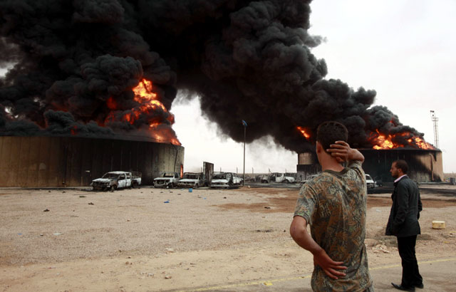 Depot BBM di Libya Meledak, 100 Orang Tewas