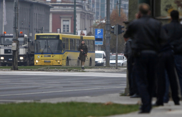 Kedubes AS di Sarajevo Ditembaki