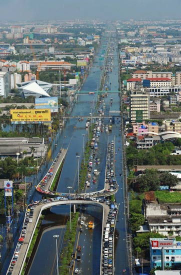 Banjir Thailand Dari Udara