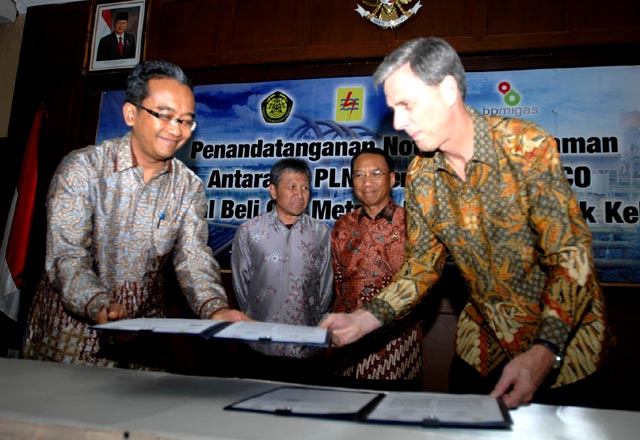 MoU Jual Beli Gas Metana Batubara