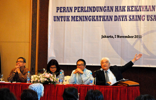 Seminar Peran HAKI untuk Daya Saing