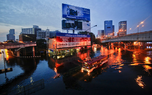 Banjir di Thailand Belum Surut