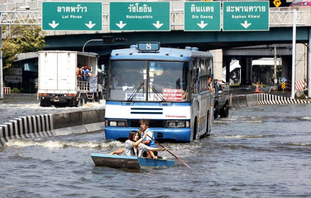 Banjir di Thailand Belum Surut