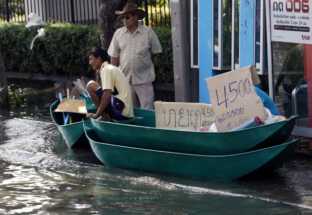 Banjir di Thailand Belum Surut