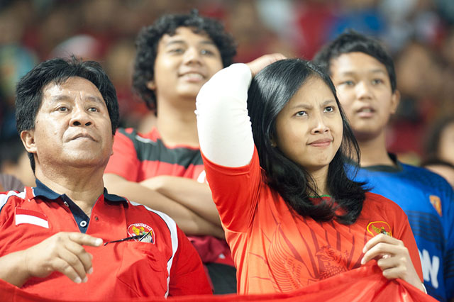 Indonesia Kalah, Suporter Kecewa