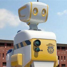Robot Polisi Gantikan Tugas Sipir Penjara 