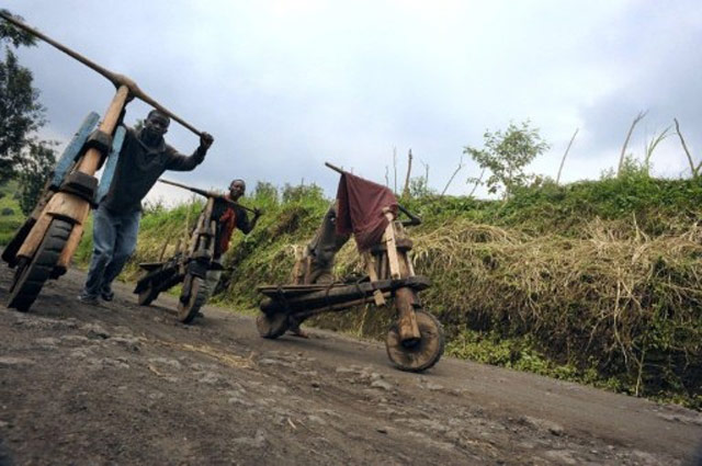 Chikudu, Sepeda Kayu Rakyat Kongo