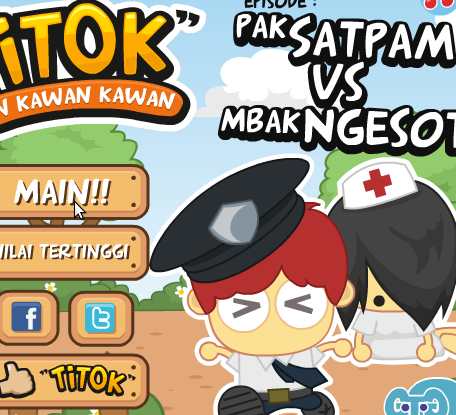 Game Online Pak Satpam vs Suster Ngesot