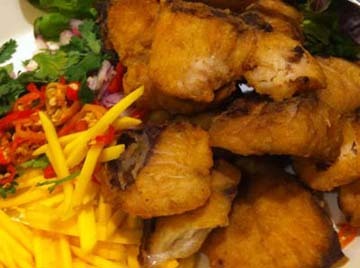 Resep Ikan: Gindara Panggang Salad Mangga