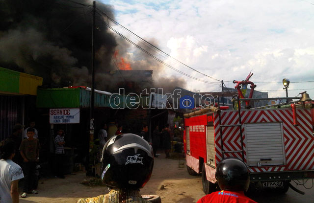 5 Rumah di Samarinda Hangus Terbakar