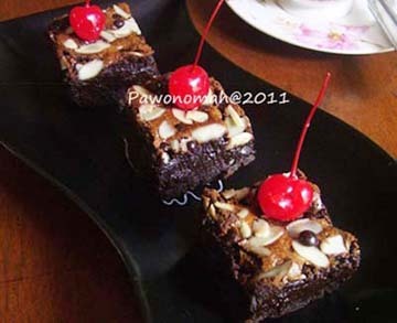 Resep Kue: Cassava Fudgy Brownies