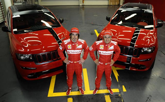 Mobil untuk Duo Pembalap Ferrari