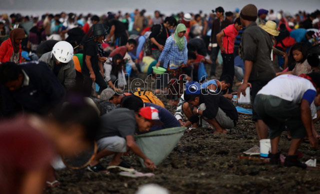 Ribuan Orang Berkumpul di Festival Bau Nyale