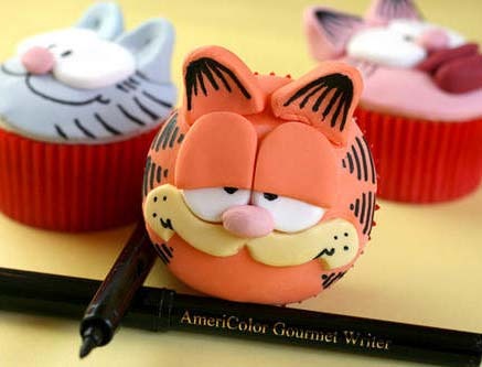 Wouww...Cupcake si Kucing Gendut Garfield
