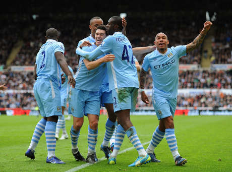 hasil Newcastle vs Manchester City