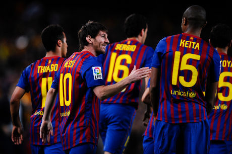 Messi Empat Gol, Barca Bekuk Espanyol 4-0