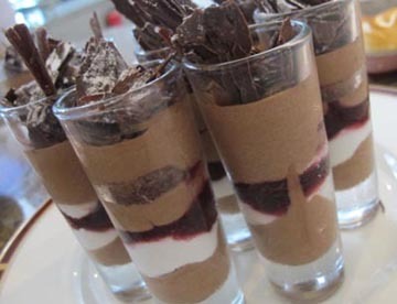 Resep Cake: Black Forest in Shooter
