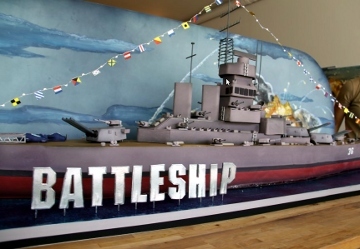 Kapal dari Film Battleship Disulap jadi Cake