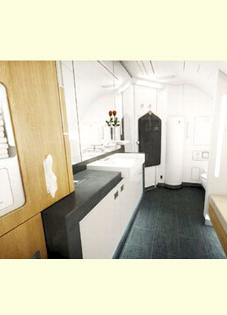 Lufthansa 1st Class Cabins